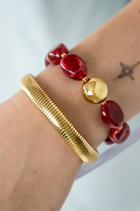 Bracelets de perles en acrylique, décontractés et quotidiens 2