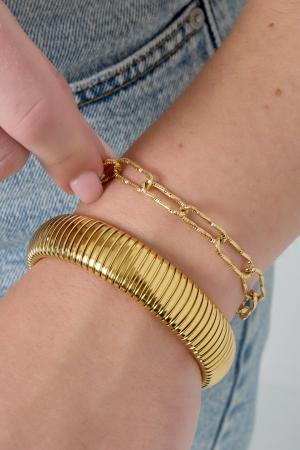 Bracelets En Chaîne De Forme Irrégulière Daily Daily Simple Series Bijoux Pour Femmes h5 Image2