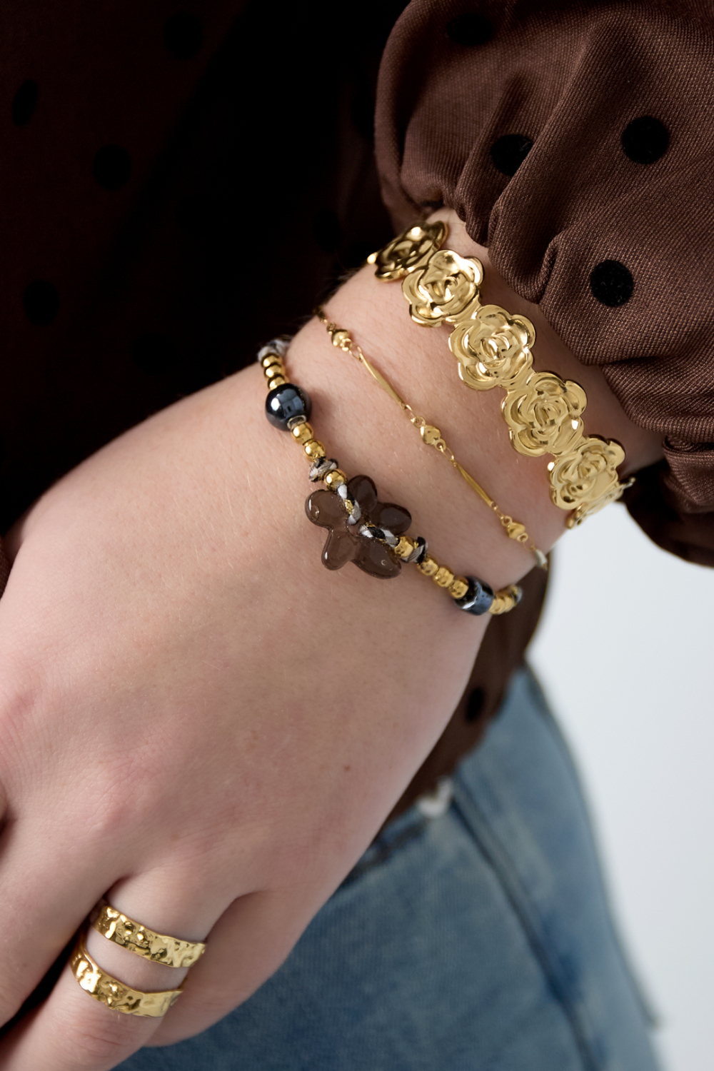 Bracelets À Chaîne Chaîne Casual Daily Simple Série Bijoux Pour Femmes Image2