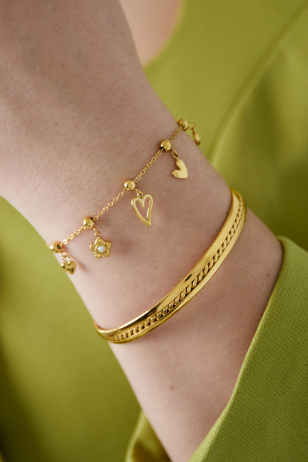bracelet à breloques adore 2