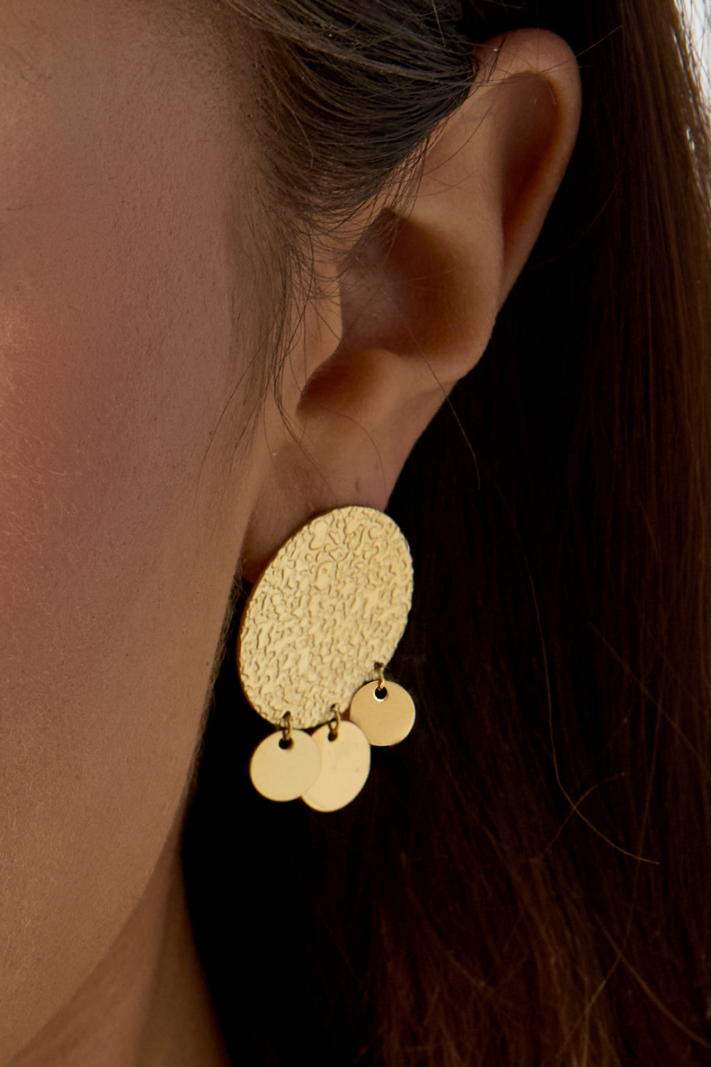 Boucles D'oreilles Coin Avec Grelots h5Image3