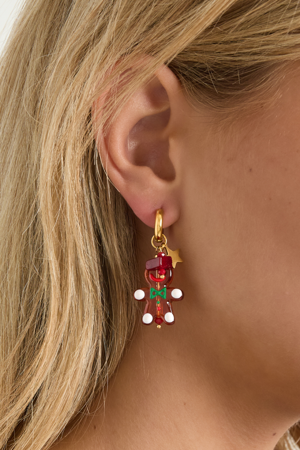 Boucles D'Oreilles Pendantes En Acier Inoxydable, Série Star Casual Daily Simple, Bijoux Pour Femmes h5Image3