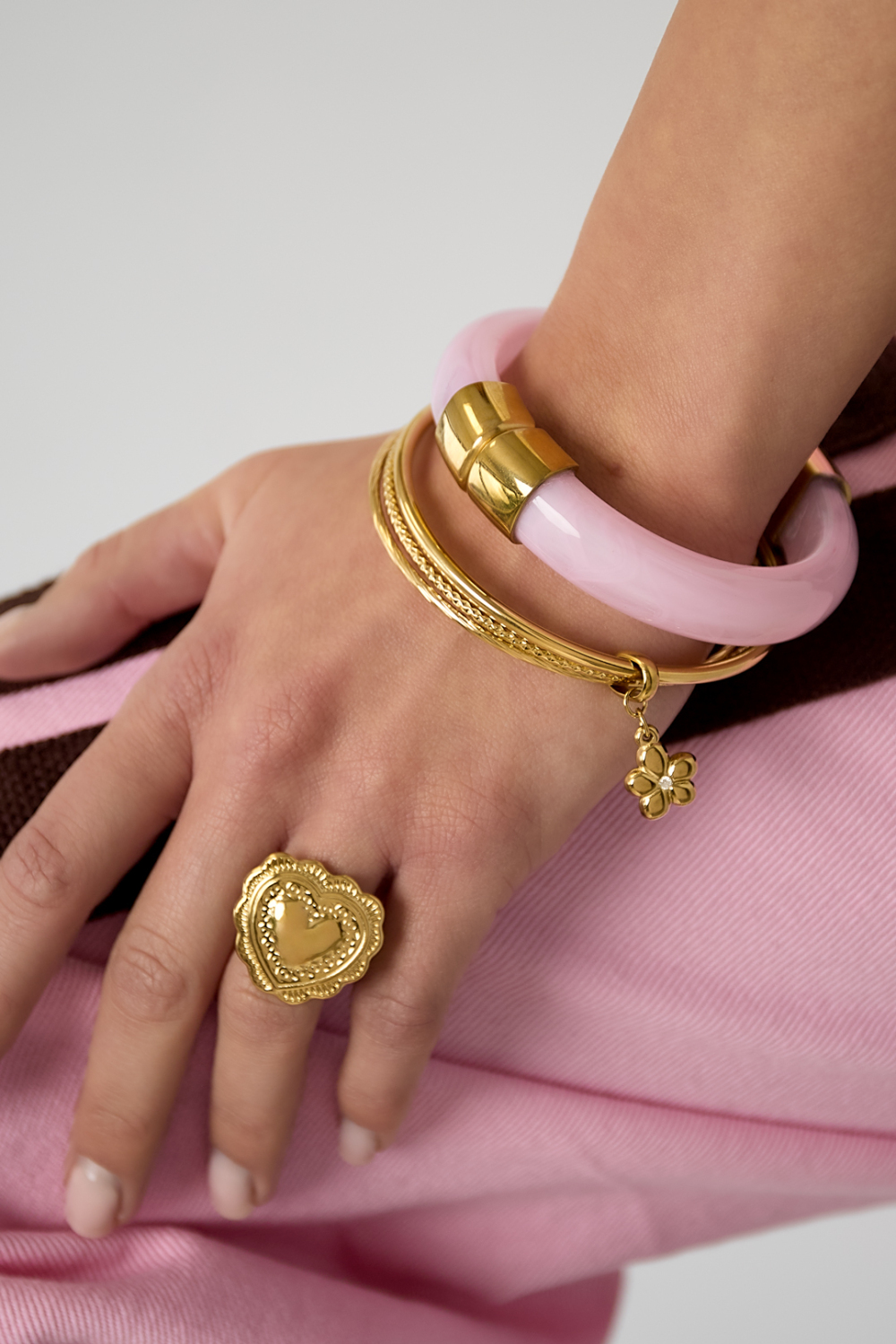 Bracelets Avec Breloque Fleur Pendante h5Image3
