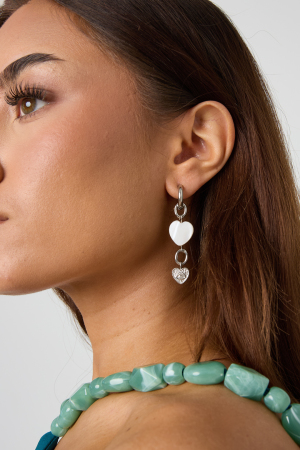 Boucles D'oreilles Différents Coeurs h5 Image4
