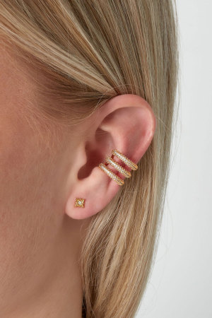 Trio De Boucles D'Oreilles Bling-Bling (Pack With Plastic Bag) h5 Image2