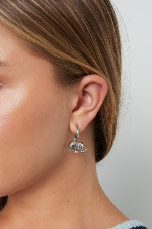 Boucles D'Oreilles Éléphant h5 Image2