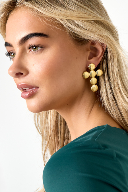 Boucles d'oreilles à tige en acier inoxydable, croix, décontractées, simples, pour femmes 2