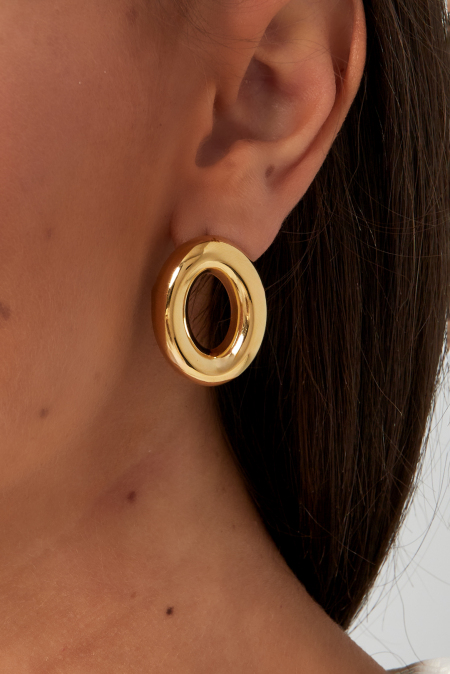 Boucles d'oreilles créoles intemporelles 2