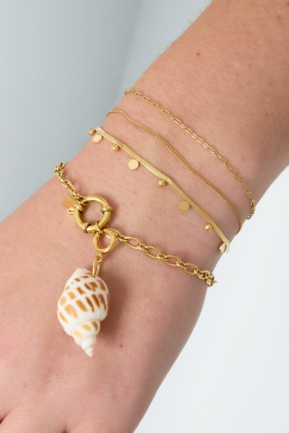 Bracelets En Acier Inoxydable, Chaîne Diy, Série Simple Quotidienne, Bijoux Pour Femmes Image2