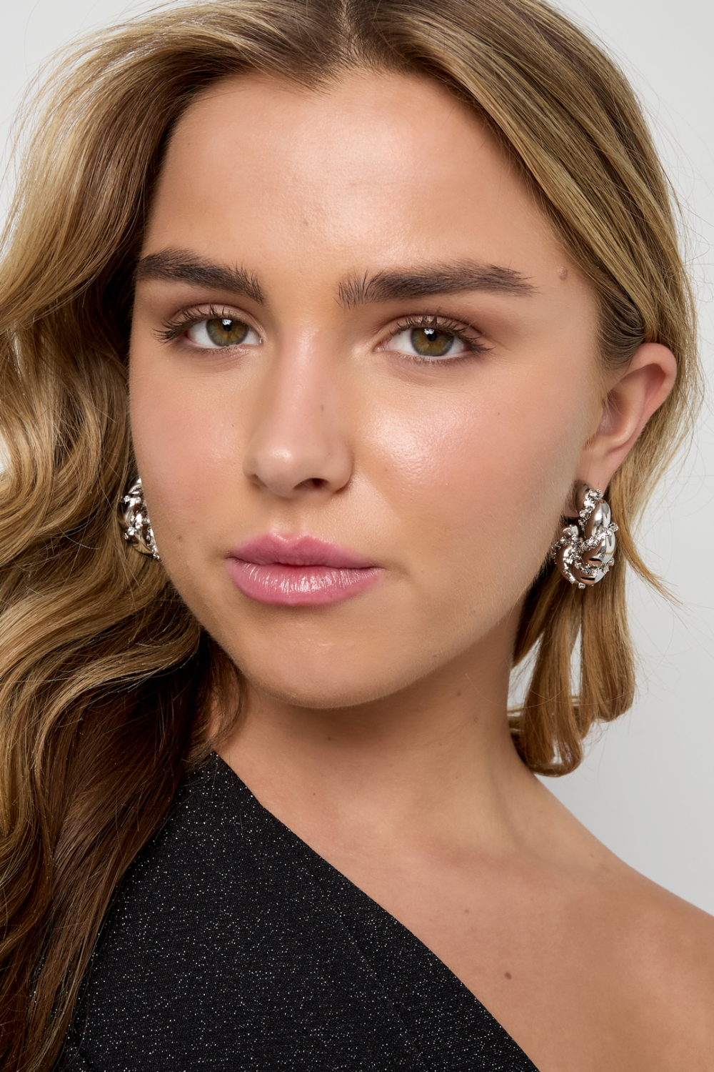 Boucles D'Oreilles Créoles En Fer, Élégantes, Luxueuses, De Noël, Pour Femmes Image3