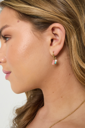 Boucles D'Oreilles Avec Perles Pendantes h5 Image2