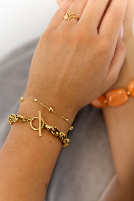 Bracelet Avec Des Cœurs Remplis 2