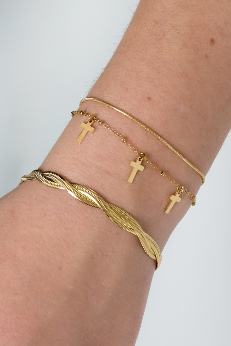   Bracelets à breloques Cross Casual Daily Simple Series Bijoux pour femmes 2