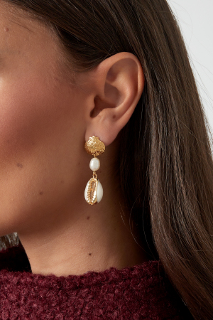 Boucles D'oreilles Coquillage Été h5 Image2