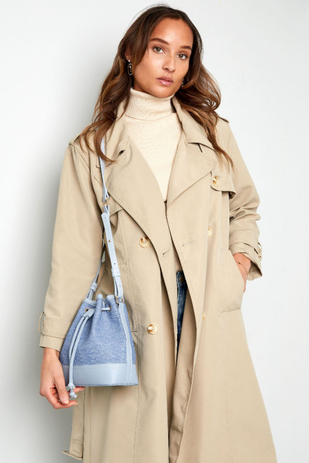 Sac seau en jean 2