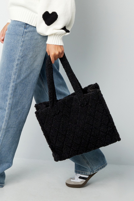Sac fourre-tout en peluche 2