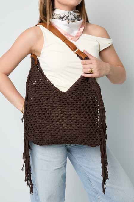 Sacs de plage couleur unie en coton pour les vacances et le quotidien 2