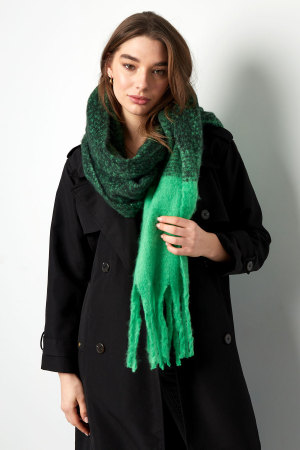 Foulard Coloré Beige Noir h5 Image2