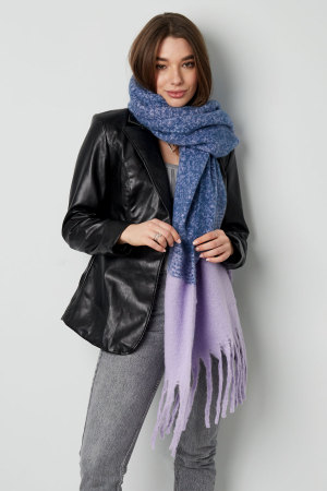 Foulard Coloré Beige Noir h5 Image7