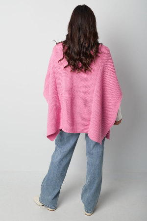 Poncho Tricoté Uni h5 Image4