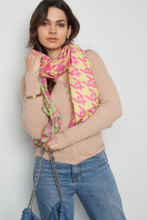 Foulard Coeur Fluo h5 Image3