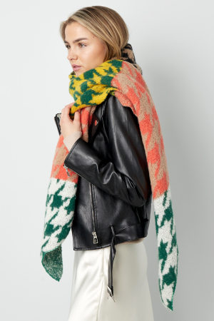 Foulard Velvet Vibes - Rose Orange h5 Image2