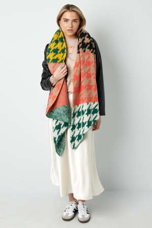 Foulard Velvet Vibes - Rose Orange h5 Image3