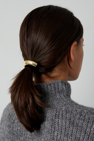 Élastique À Cheveux Simply Chic - Doré h5 Image2