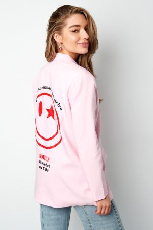 Blazer Femme En Polyester Ensemble Coupe Oversized Avec Logo Brodé h5 Image5