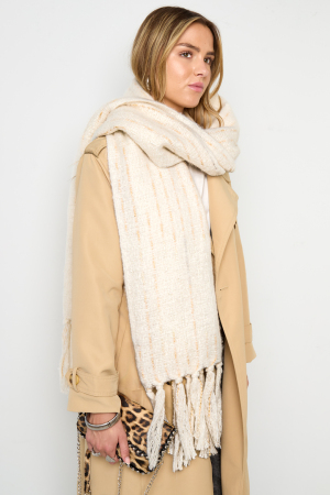 Écharpes D'Hiver Bande Décontracté Polyester Accessoires Quotidiens h5 Image3