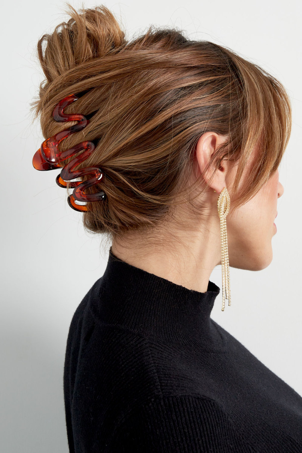 Pince À Cheveux Esthétique Zigzag h5Image3