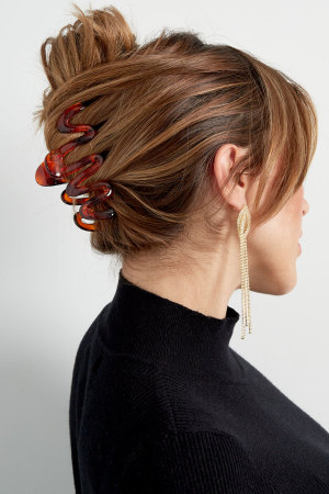 Pince À Cheveux Esthétique Zigzag h5 Image3