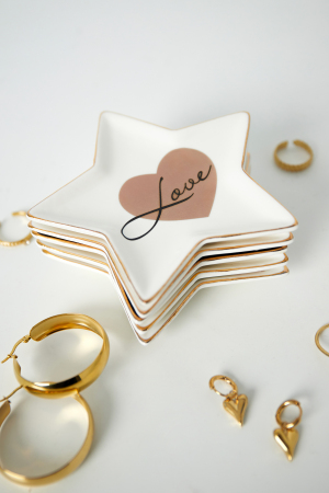 Présentoir En Verre Étoile Love h5 Image2