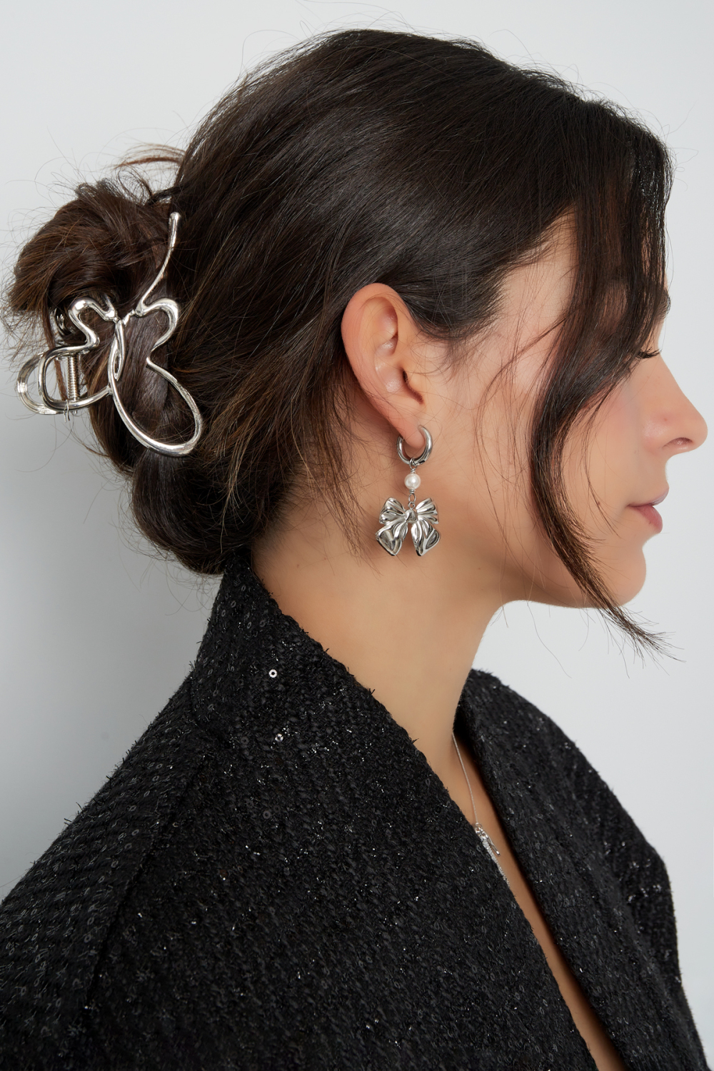 Pince À Cheveux Élégante - Dorée h5Image2