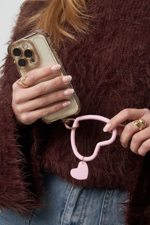 Accessoire De Téléphone Love Link-Couleur Noir Or h5 Image2