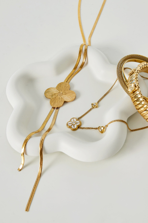 Présentoir À Bijoux En Forme D'étoile Fleurie h5 Image2
