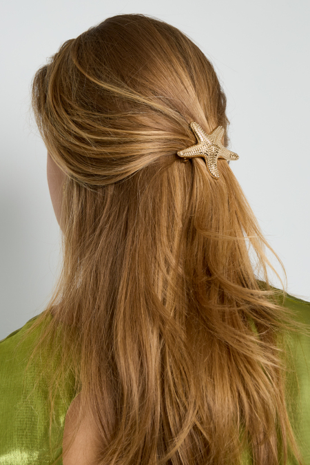 Pinces à cheveux étoile de mer en alliage, accessoires du quotidien 2