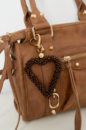 Porte-Clés Cœur Décontracté Cristal Accessoires Quotidiens h5 Image3