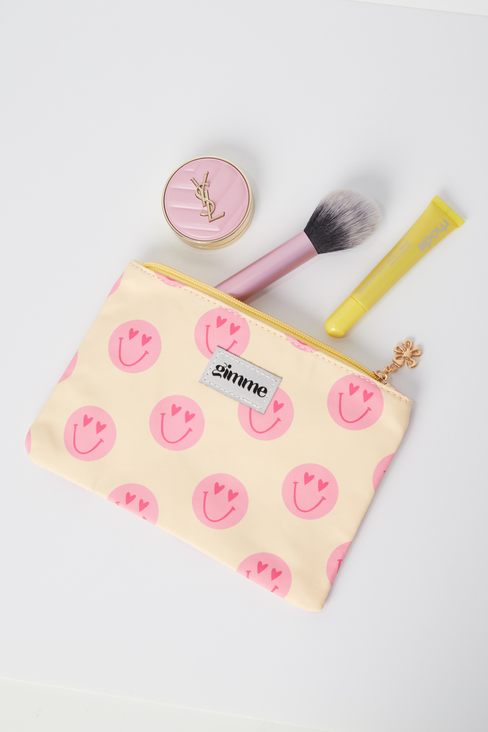 Trousses De Maquillage Visage Souriant Décontracté Polyester Accessoires Quotidiens h5Image2