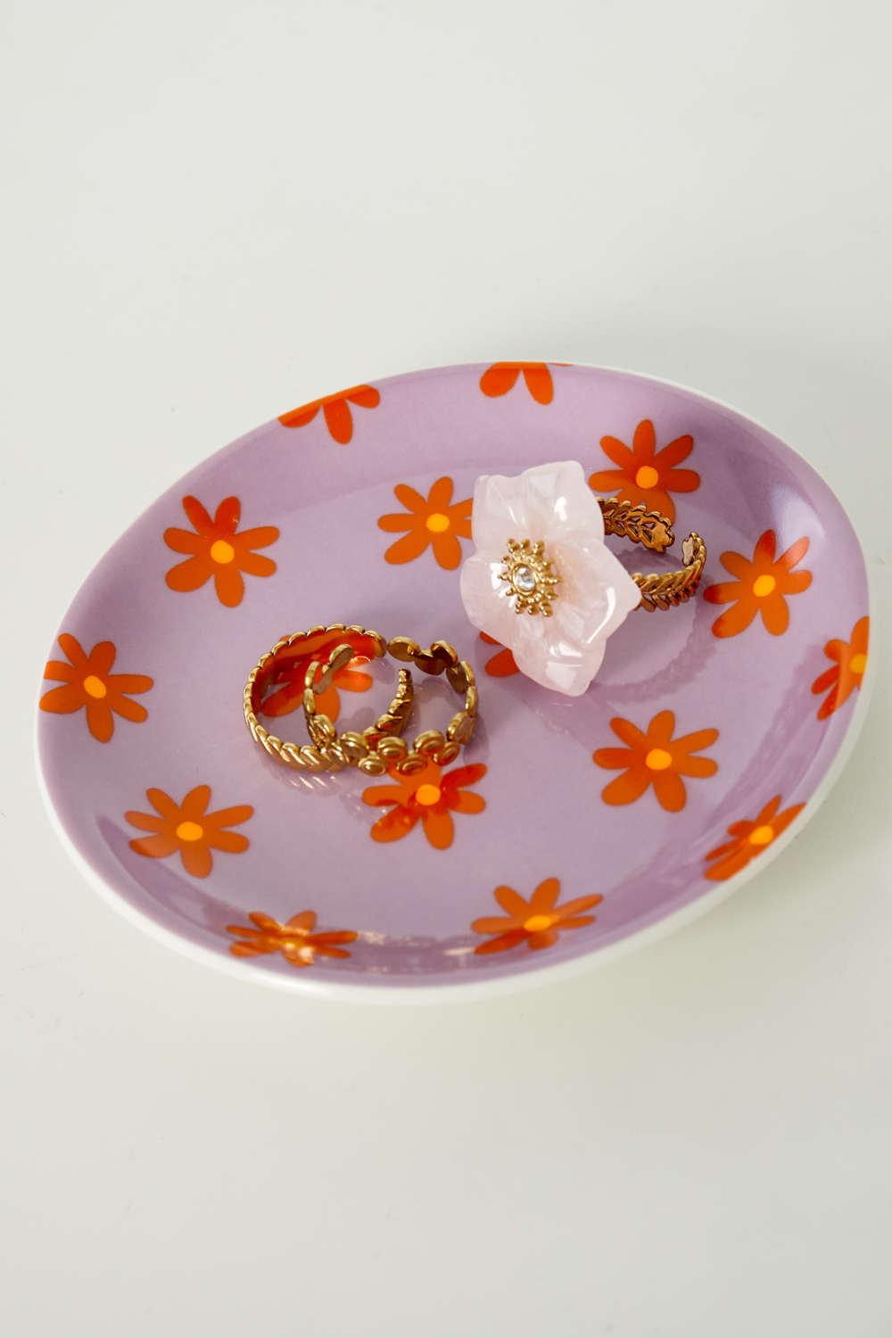 Plateau À Bijoux En Forme De Bombe Florale Image2