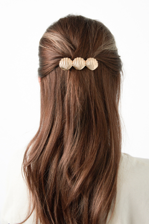 Pinces À Cheveux Coquillage En Alliage, Accessoires Du Quotidien h5 Image2
