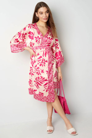 Robe Mini Femme En Polyester Imprimé Floral Bohème h5 Image2