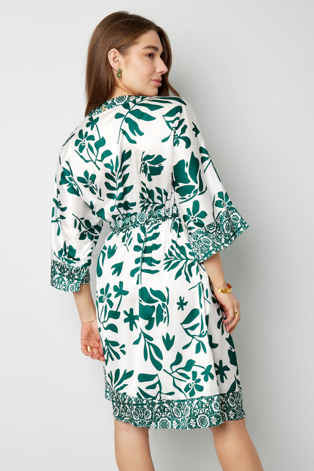 Robe Mini Femme En Polyester Imprimé Floral Bohème h5Image9