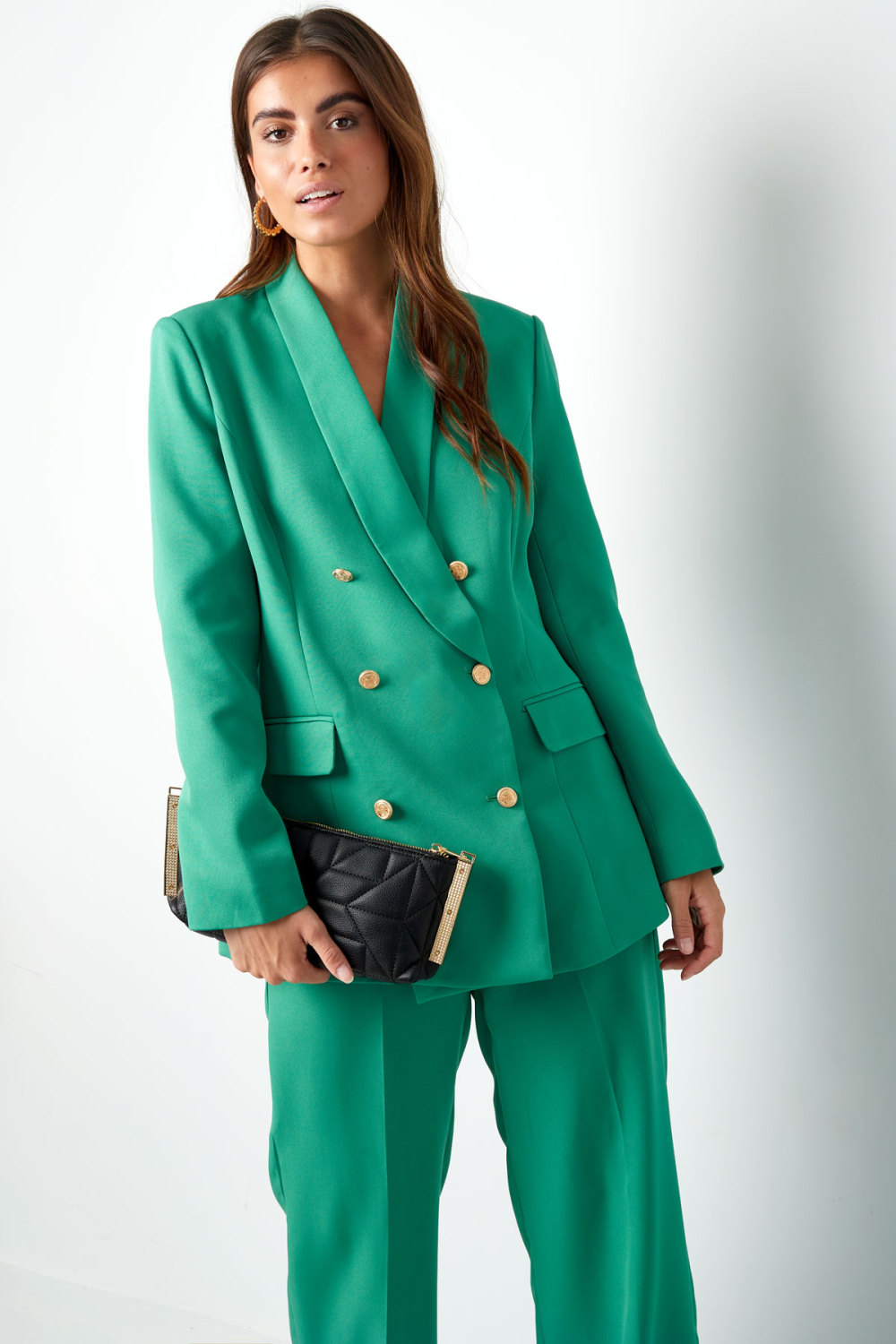 Blazer Oversize Boutons Dorés Image2