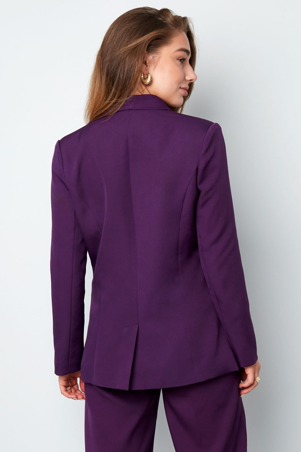 Blazer Oversize Boutons Dorés Image9