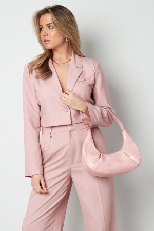 Ensemble De Costume Femme En Polyester Coupe Courte Veste Style h5 Image7