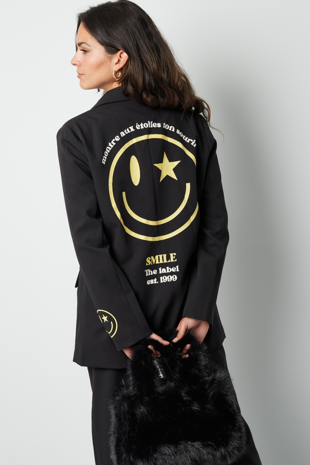 Ensemble De Costume Femme En Polyester Design Logo Sourire Image3