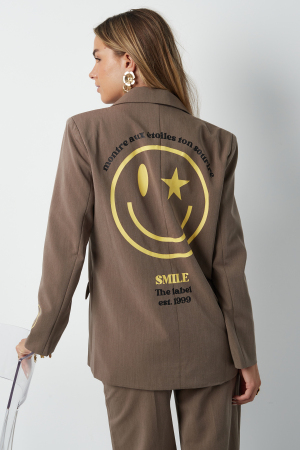 Ensemble De Costume Femme En Polyester Design Logo Sourire h5 Image10