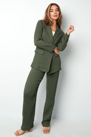 Tenue Femme En Viscose À Double Boutonnage Coupe Structurée h5 Image5