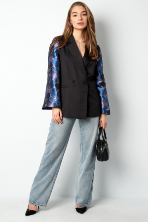 Ensemble De Costume Femme En Polyester Design Manches Fleuries h5 Image6
